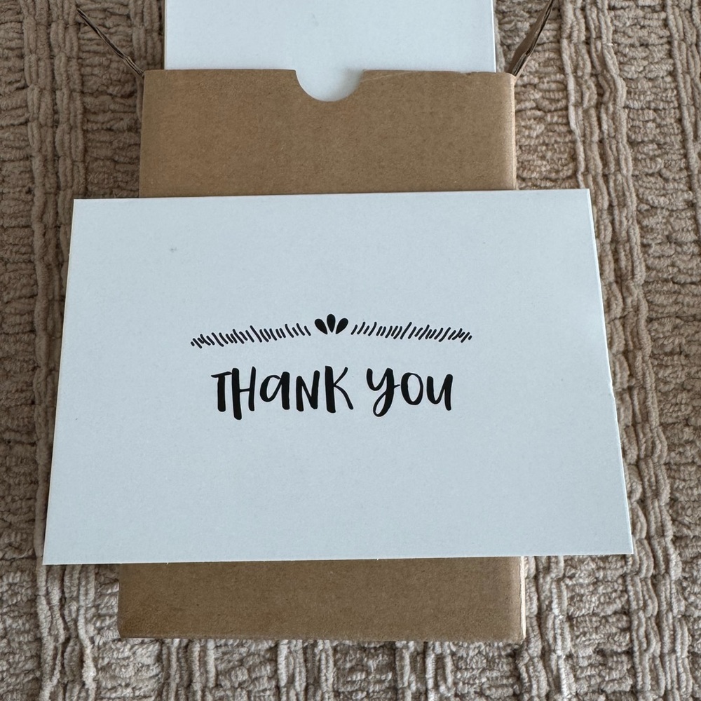 Handwritten Thank You Card Set - Picture 4 of 5